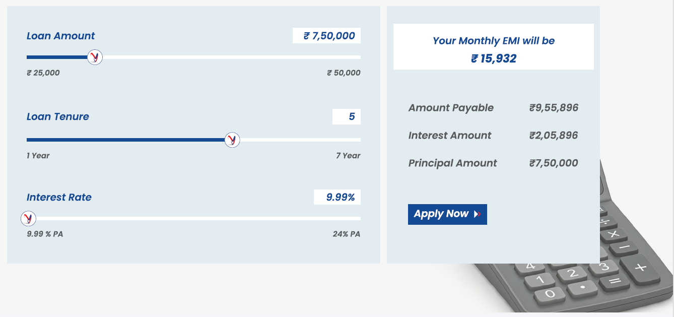 Home Loan EMI Calculator